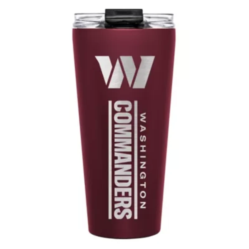 NFL Washington Commanders 32oz Team Color Big Slim Travel Tumbler