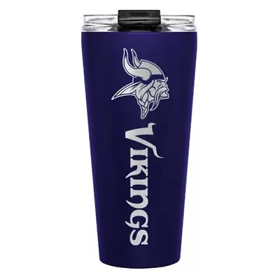 NFL Minnesota Vikings 32oz Team Color Big Slim Travel Tumbler