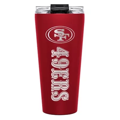 NFL San Francisco 49ers 32oz Team Color Big Slim Travel Tumbler