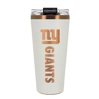 NFL New York Giants 32oz Copper and Crème Big Slim Travel Tumbler