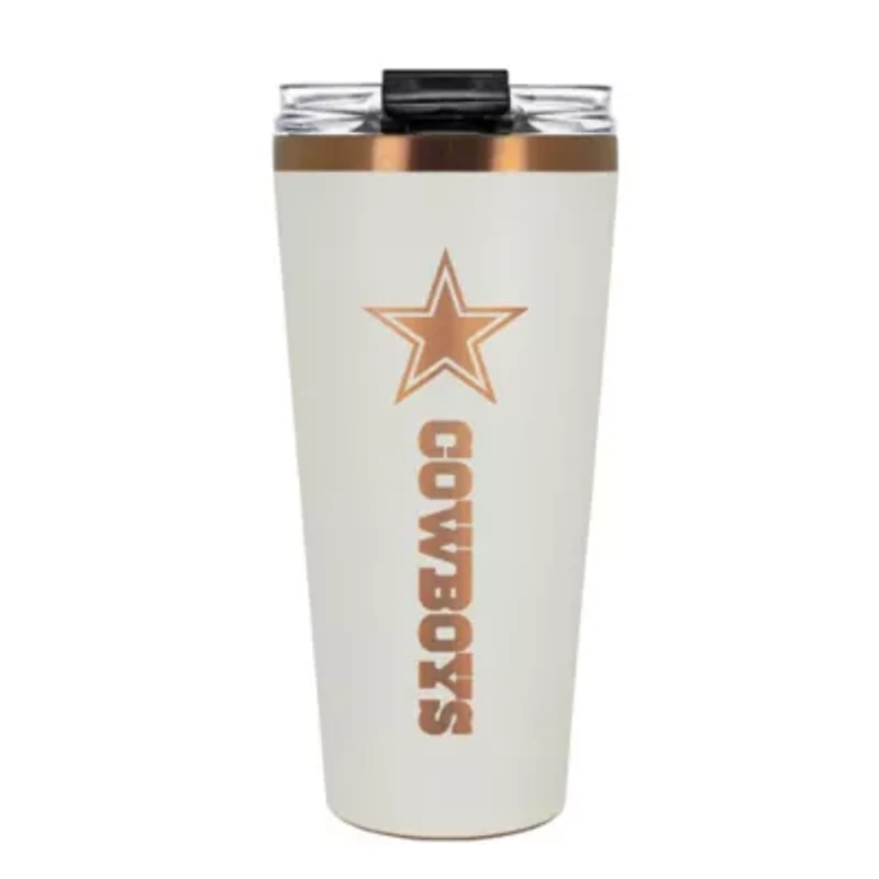 NFL Dallas Cowboys 32oz Copper and Crème Big Slim Travel Tumbler