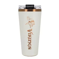 NFL Minnesota Vikings 32oz Copper and Crème Big Slim Travel Tumbler