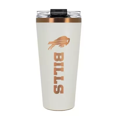 NFL Buffalo Bills 32oz Copper and Crème Big Slim Travel Tumbler