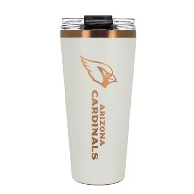 NFL Arizona Cardinals 32oz Copper and Crème Big Slim Travel Tumbler