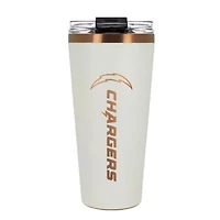 NFL Los Angeles Chargers 32oz Copper and Crème Big Slim Travel Tumbler