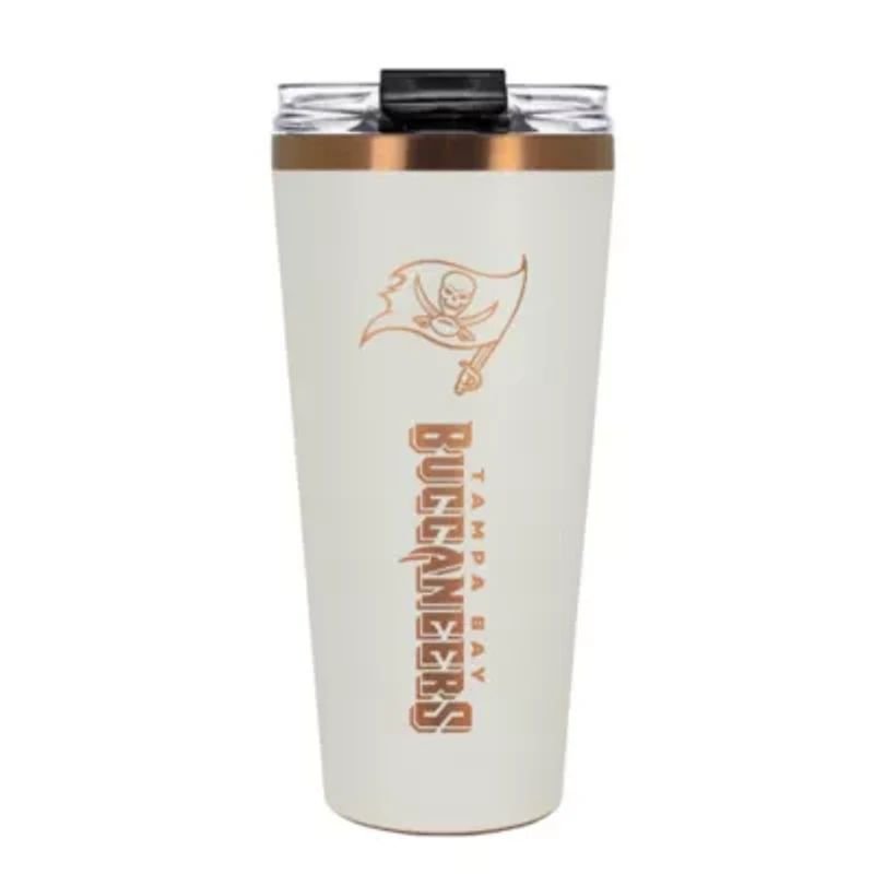 NFL Tampa Bay Buccaneers 32oz Copper and Crème Big Slim Travel Tumbler