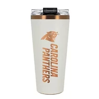 NFL Carolina Panthers 32oz Copper and Crème Big Slim Travel Tumbler