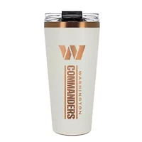 NFL Washington Commanders 32oz Copper and Crème Big Slim Travel Tumbler