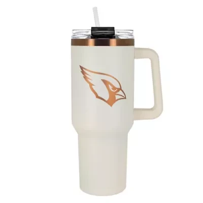 NFL Arizona Cardinals 40oz Copper and Crème Colossus Travel Mug