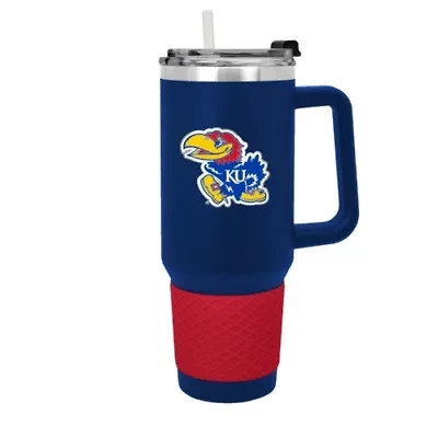 NCAA Kansas Jayhawks 40oz Colossus Travel Mug