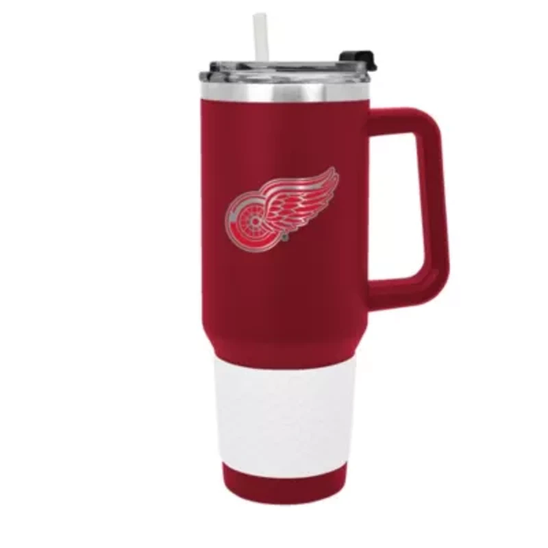 NCAA NHL Detroit Redwings 40oz Colossus Travel Mug