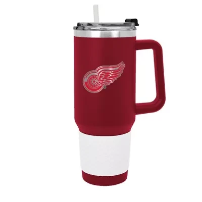 NCAA NHL Detroit Redwings 40oz Colossus Travel Mug