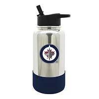 NHL Winnipeg Jets 32oz Chrome Water Bottle
