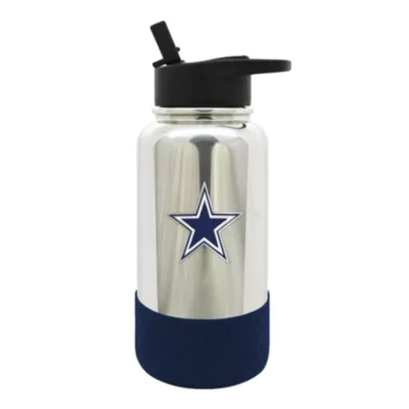 NFL Dallas Cowboys 32oz Chrome Water Bottle