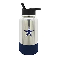 NFL Dallas Cowboys 32oz Chrome Water Bottle