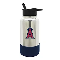 MLB Los Angeles Angels 32oz Chrome Water Bottle