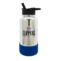 NBA Los Angeles Clippers 32oz Chrome Water Bottle