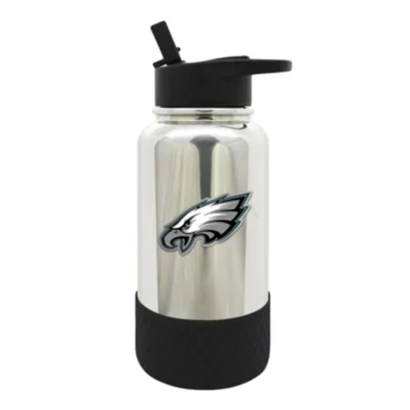NFL New Orleans Saints 32oz Chrome Water Bottle