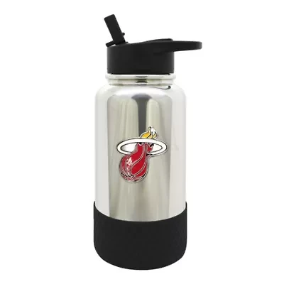 NBA Brooklyn Nets 32oz Chrome Water Bottle