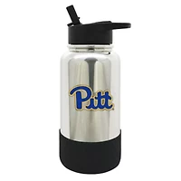 NCAA Pittsburgh Panthers Pitt Panthers 32oz Chrome Water Bottle