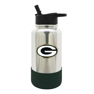NFL Green Bay Packers 32oz Chrome Water Bottle