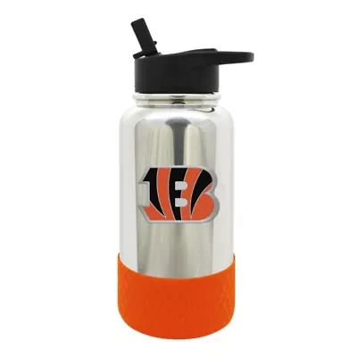NFL Cincinnati Bengals 32oz Chrome Water Bottle