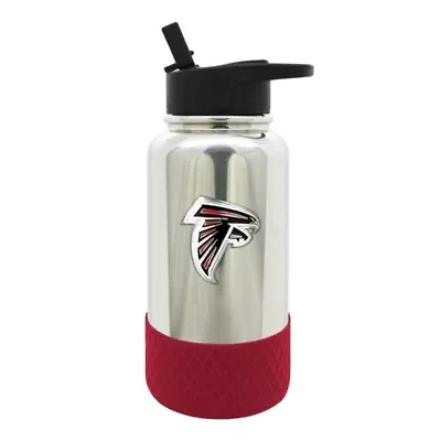 NFL Atlanta Falcons 32oz Chrome Water Bottle