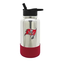 NFL Tampa Bay Buccaneers 32oz Chrome Water Bottle