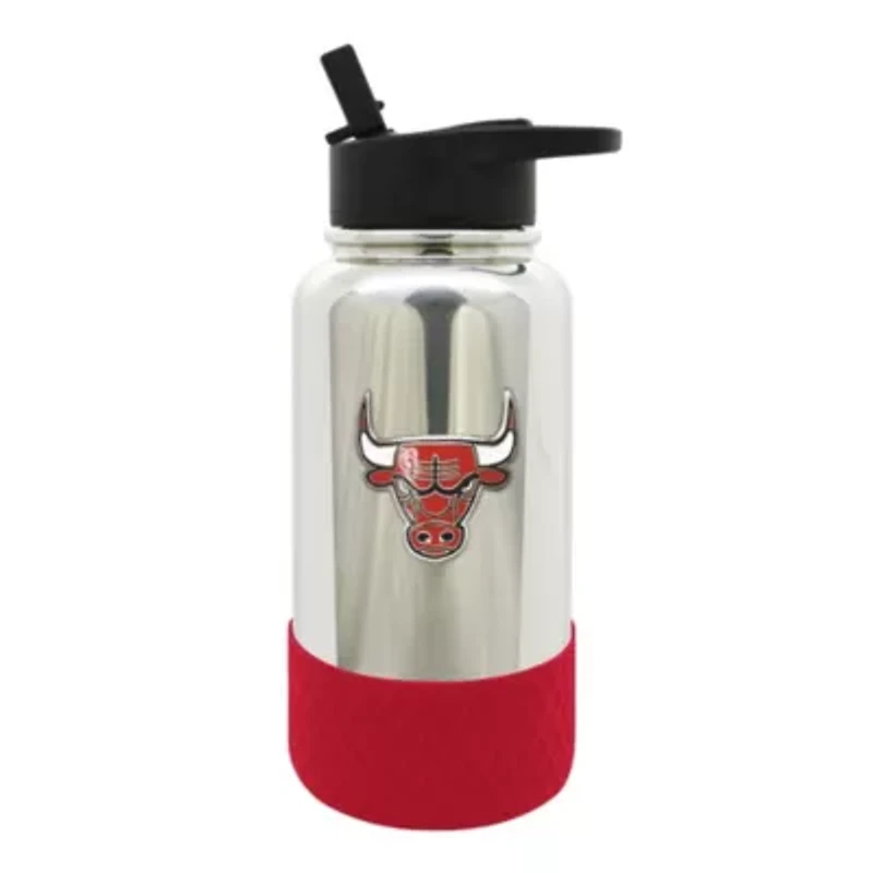 NBA Chicago Bulls 32oz Chrome Water Bottle