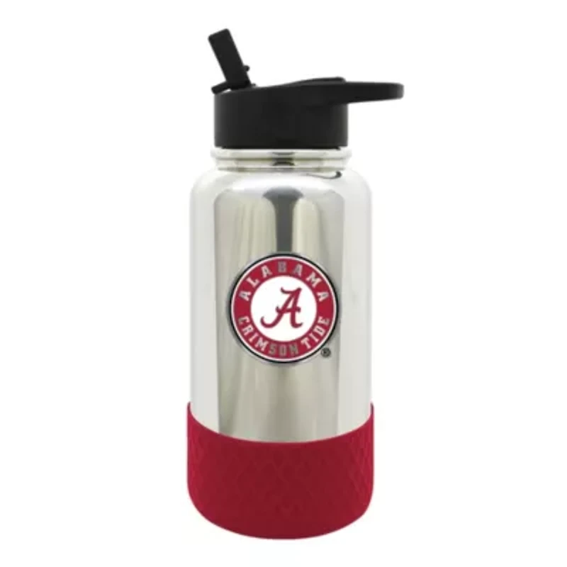 NCAA Alabama Crimson Tide 32oz Chrome Water Bottle