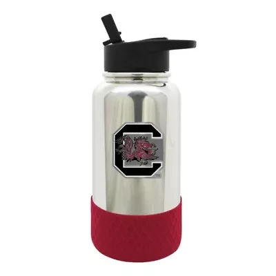 NCAA South Carolina Gamecocks 32oz Chrome Water Bottle
