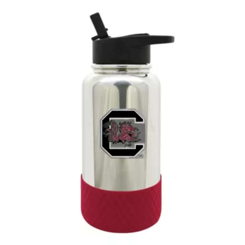 NCAA South Carolina Gamecocks 32oz Chrome Water Bottle