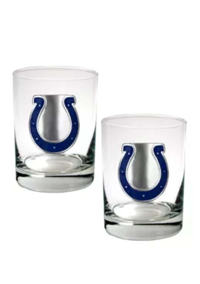 NFL Indianapolis Colts Rocks Glass Set