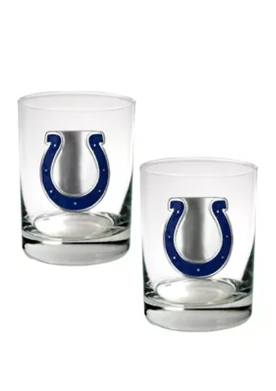 NFL Indianapolis Colts Rocks Glass Set