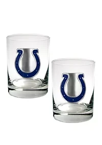 NFL Indianapolis Colts Rocks Glass Set