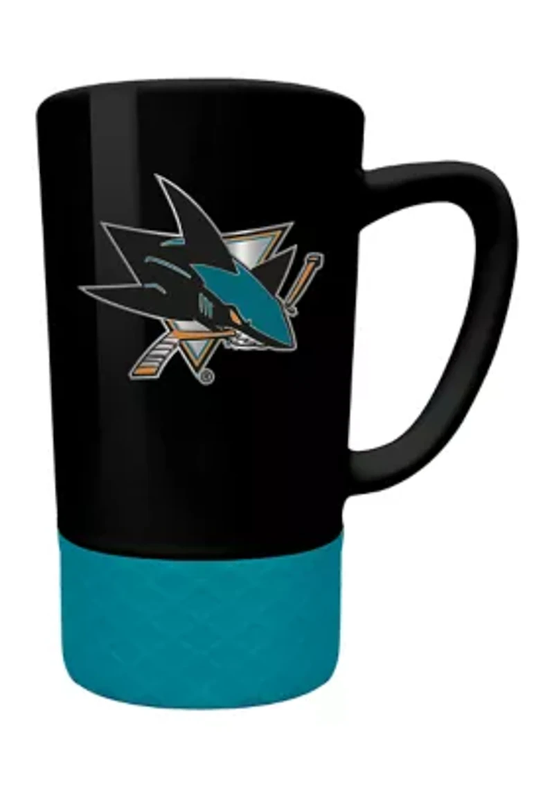 NHL San Jose Sharks 15 Ounce Jump Mug