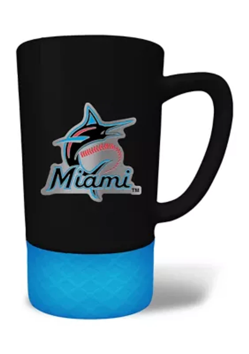 MLB Miami Marlins 15 Ounce Jump Mug