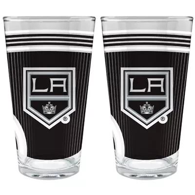 NHL Los Angeles Kings 2pc Pint Glass Set