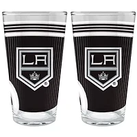 NHL Los Angeles Kings 2pc Pint Glass Set