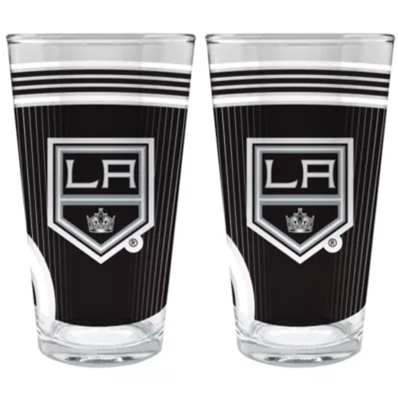 NHL Los Angeles Kings 2pc Pint Glass Set