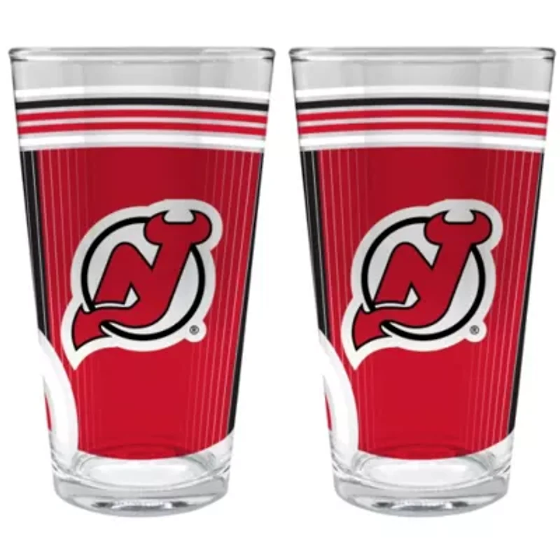 NHL New York Islanders 2pc Pint Glass Set