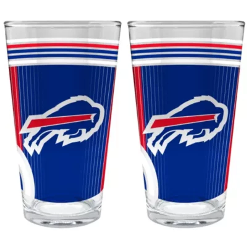 NFL Buffalo Bills 2pc Pint Glass Set