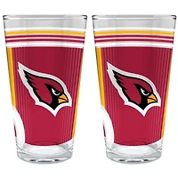NFL Arizona Cardinals 2pc Pint Glass Set
