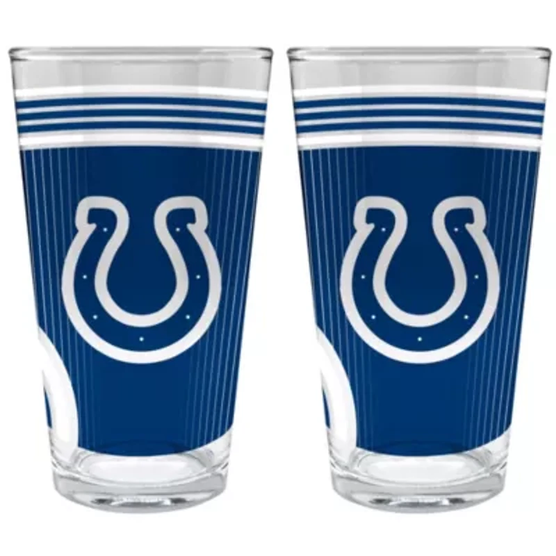 NFL Indianapolis Colts 2pc Pint Glass Set