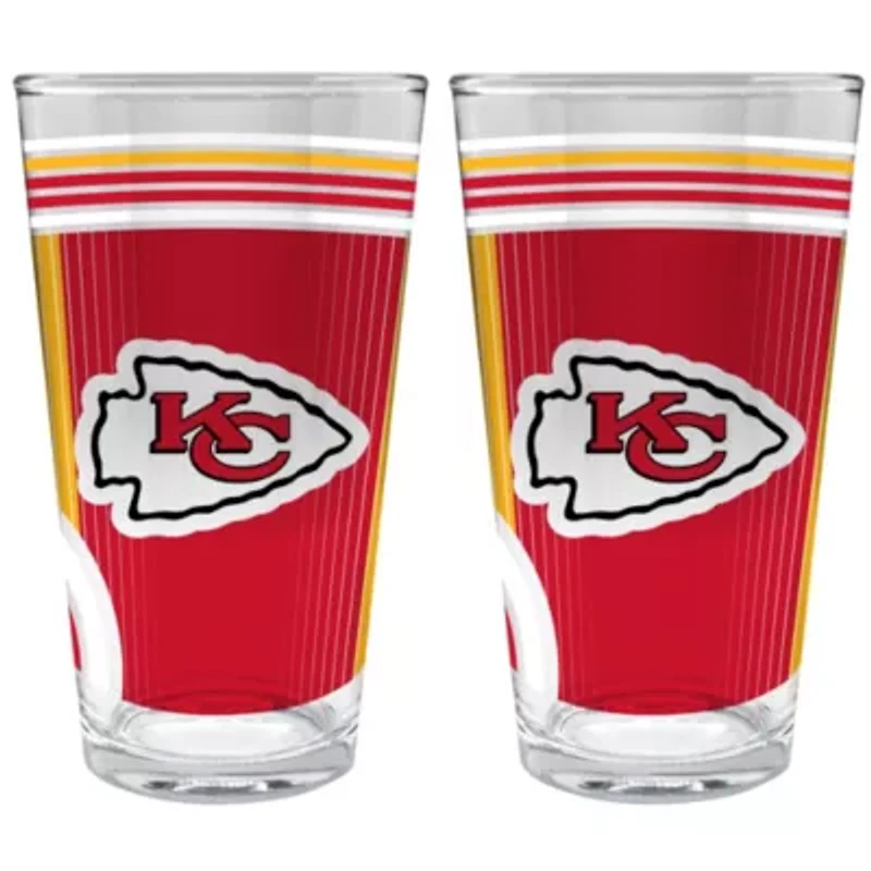 NFL Atlanta Falcons 2pc Pint Glass Set