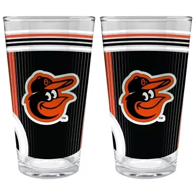 MLB Boston Red Sox 2pc Pint Glass Set