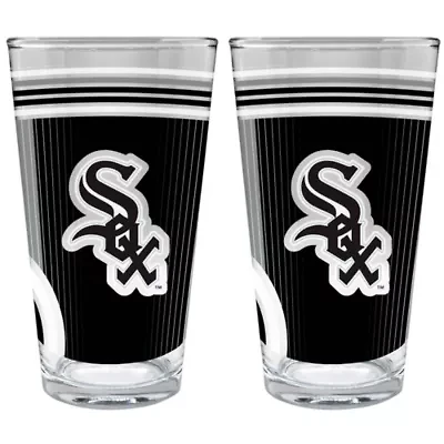 MLB Chicago White Sox 2pc Pint Glass Set