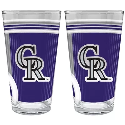 MLB Detroit Tigers 2pc Pint Glass Set