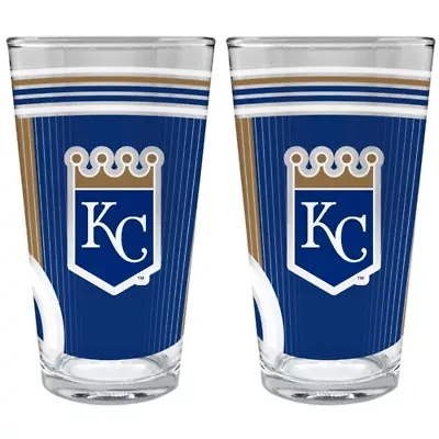 MLB Kansas City Royals 2pc Pint Glass Set