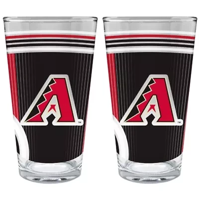 MLB Arizona Diamondbacks 2pc Pint Glass Set